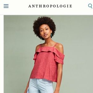 Anthropologie Mandalay top XS