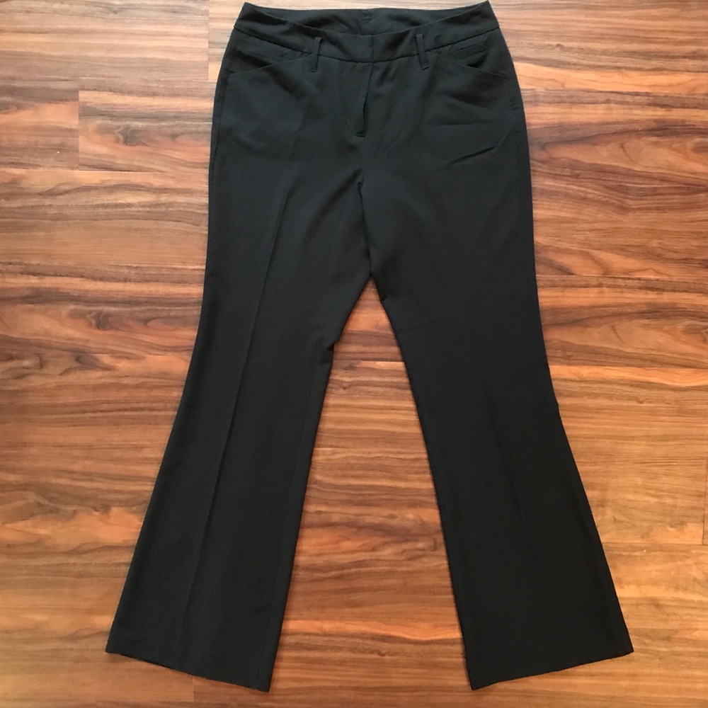 Pin Stripe Black Pants