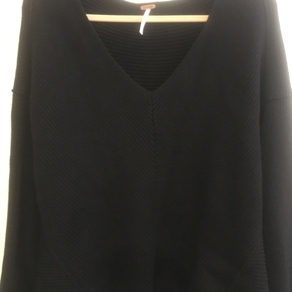 FREE PEOPLE La Brea V Neck Sweater S - Picture 3 of 3