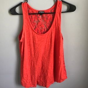 Express Burnt orange tank