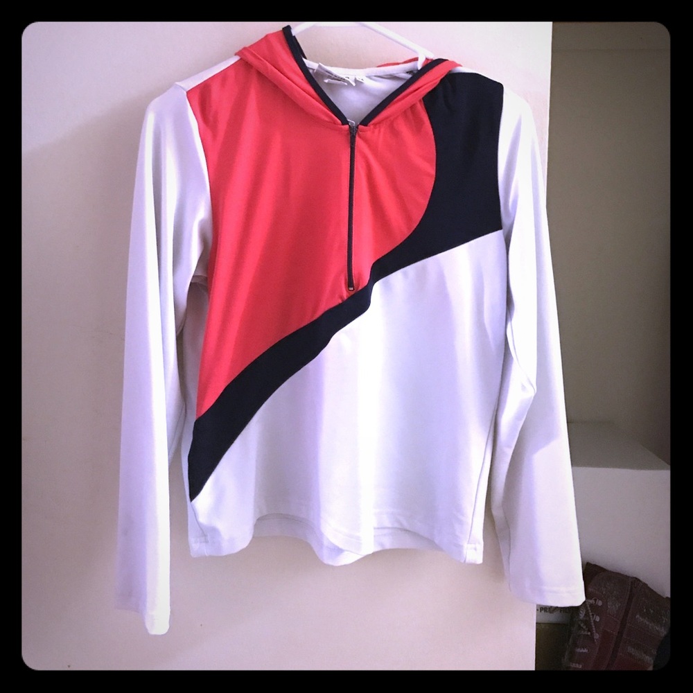 ⭐️LAST CHANCE⭐️ White, red, black hoodie