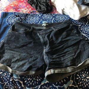 Jean shorts size 14