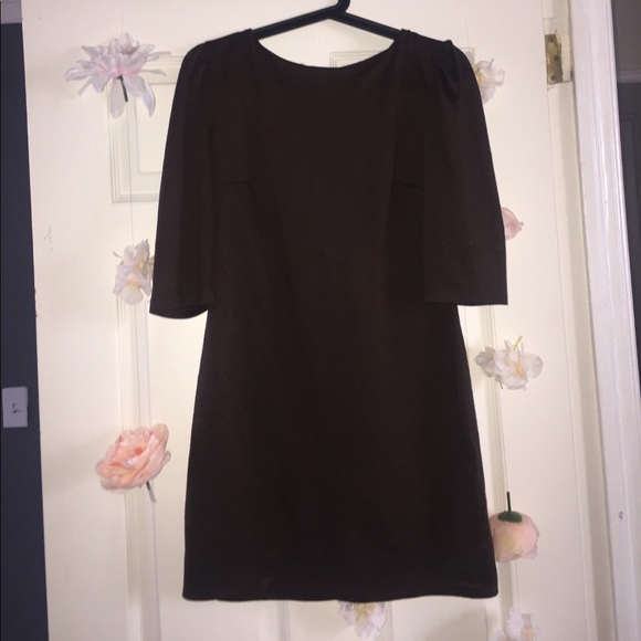 Brown open back mini dress - Picture 2 of 5