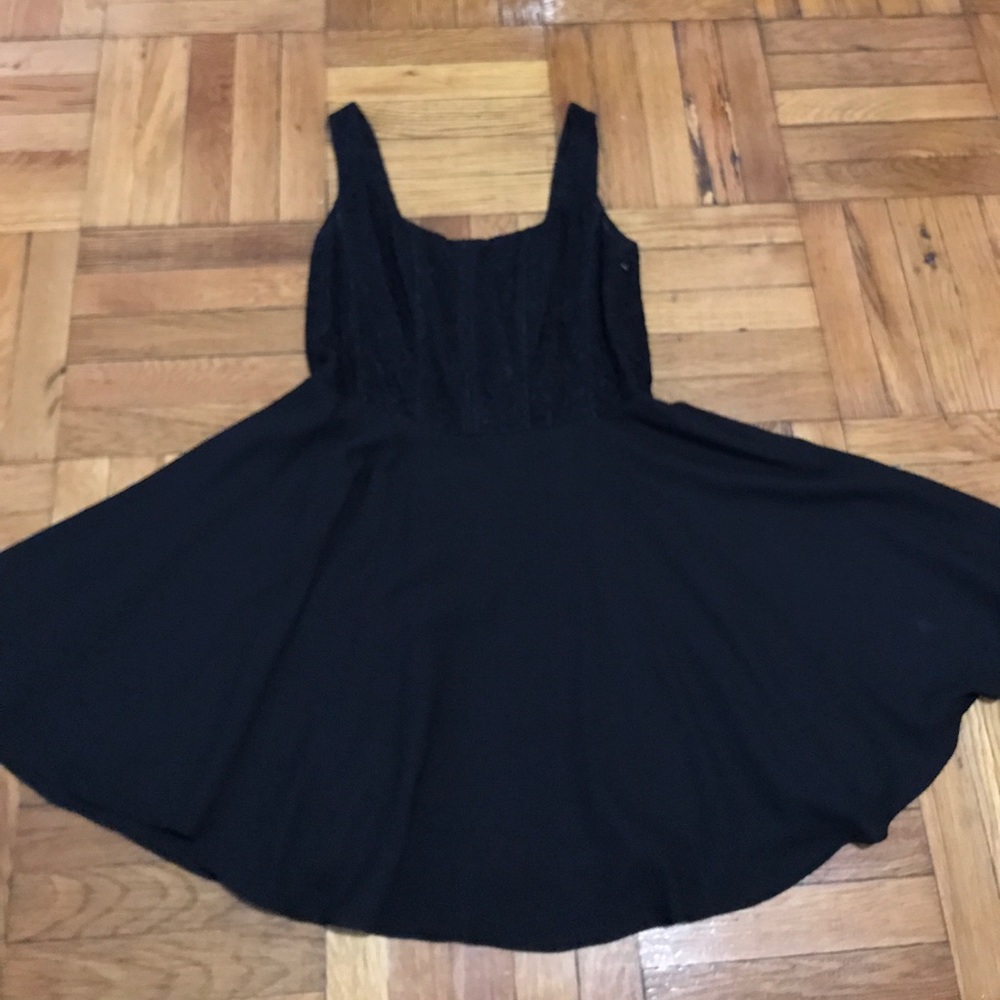 Black cocktail dress