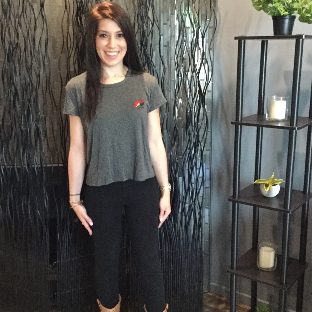 1 small left ⭐️⚪️SUSHI NITE PATCH TEE - Picture 5 of 7