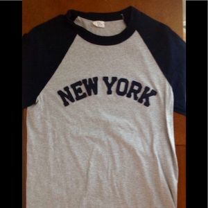 Quarter Length sleeved baseball tee