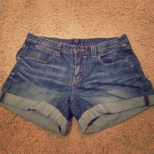J Crew jean shorts