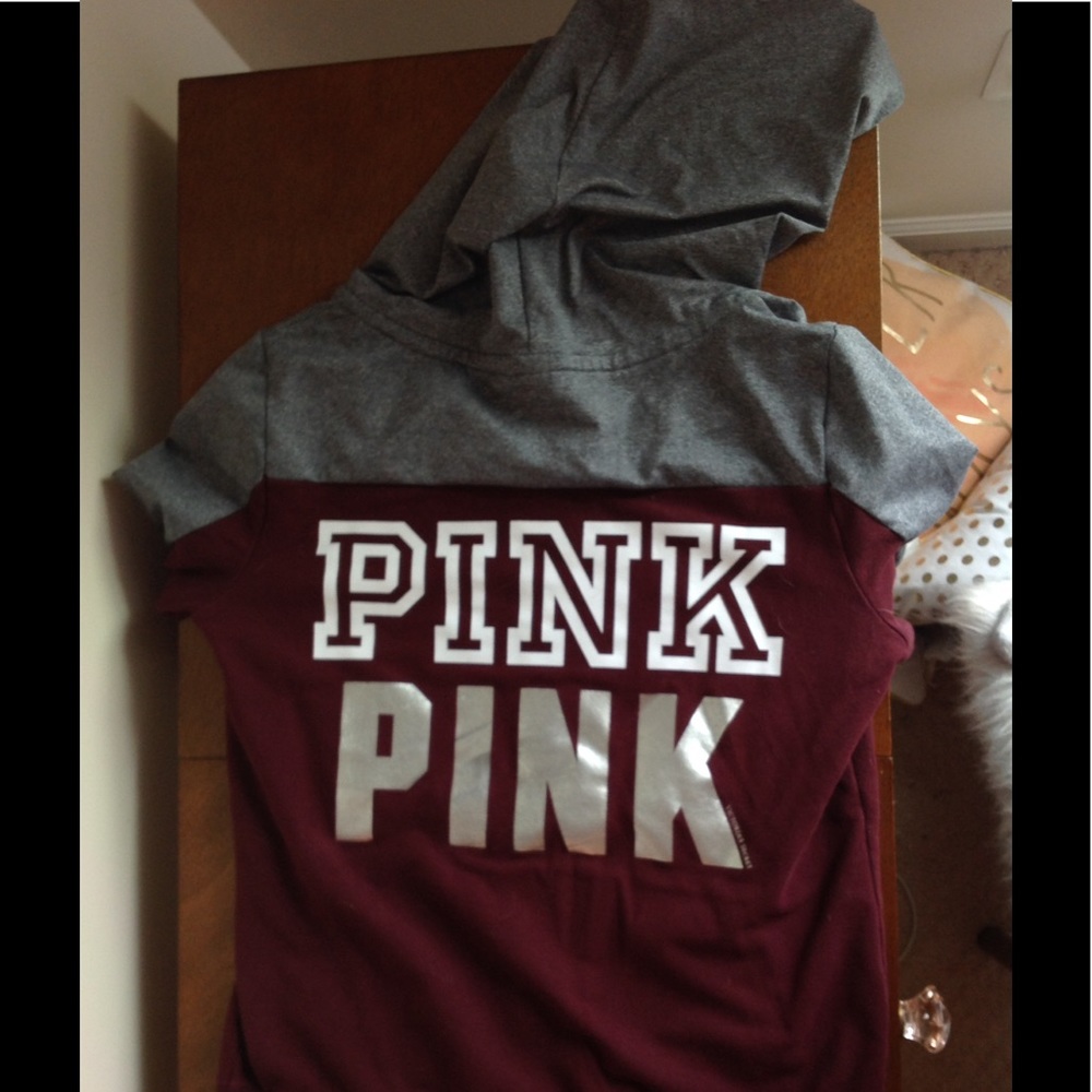 PINK full zip jacket