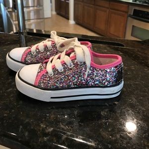 Glittered Converse knock-offs!