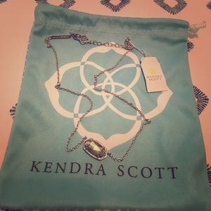 BRAND NEW Kendra Scott Silver Elisa Necklace