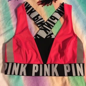Pink Victoria's Secret Sports Bra