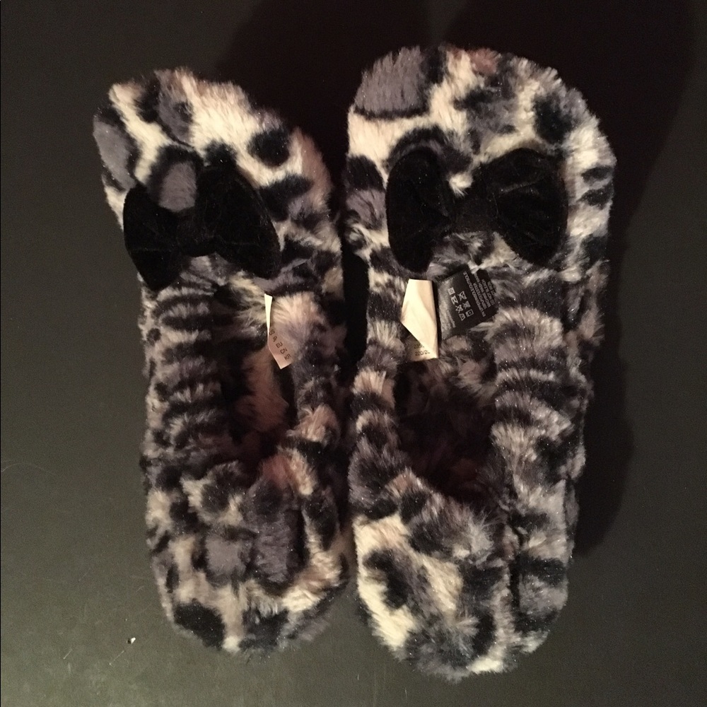 Fuzzy slippers