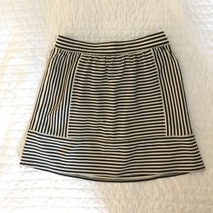 Striped Madewell skirt size 4- price drop!