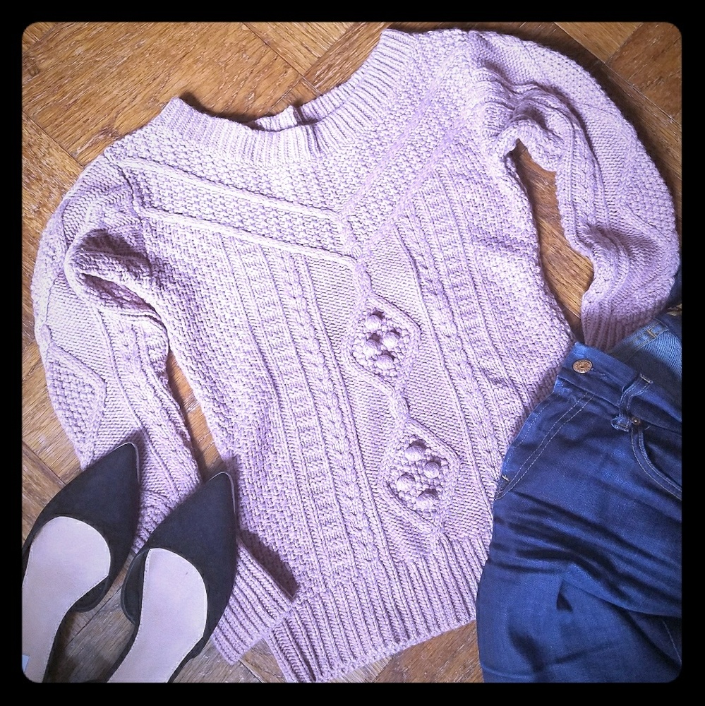 LAST CHANCE | Moda Inc. | Pink knit sweater