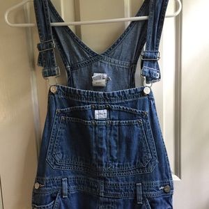 Vintage EUC Calvin Klein CK denim overalls