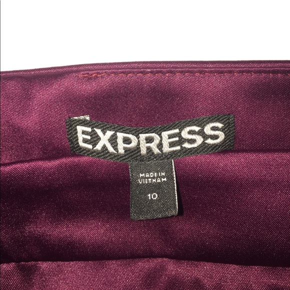 Burgundy skort - Picture 4 of 4