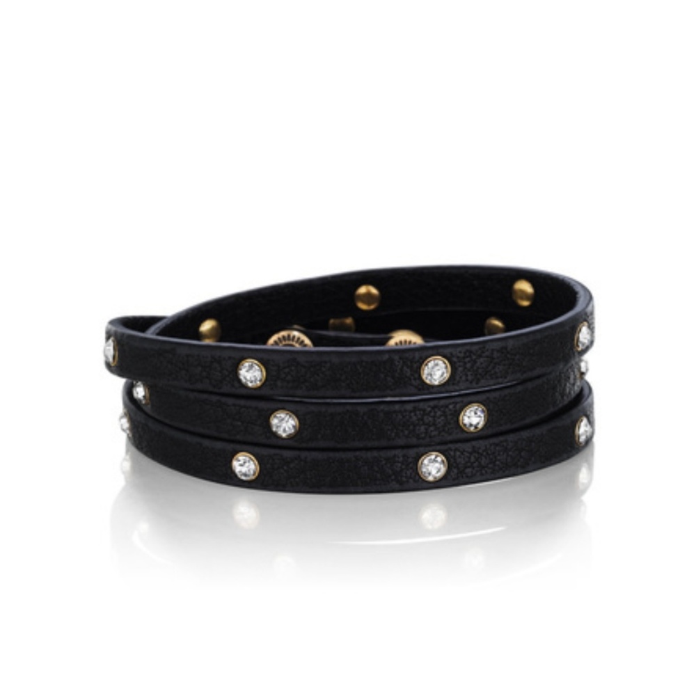 Birthday Sale!! Crystal Studded Wrap Bracelet