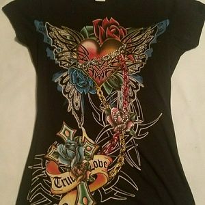 True Love Tattoo Style T-Shirt