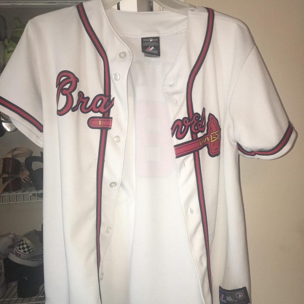 Braves Jersey . Youth Large