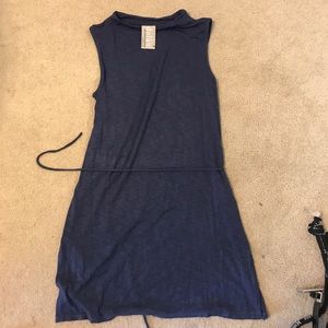 Blue t shirt dress