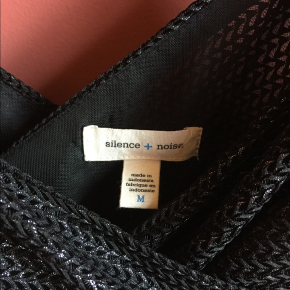 Urban Outfitters Silence+Noise black /silver dress - Picture 5 of 6