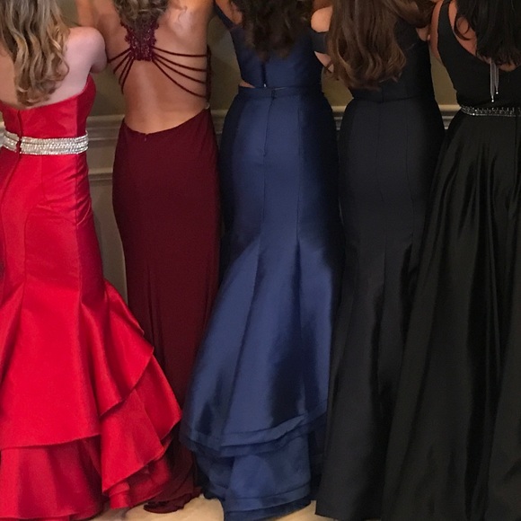 Jovani 2 piece prom dress - Picture 3 of 4