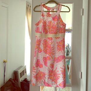 Lilly Pulitzer neon dress
