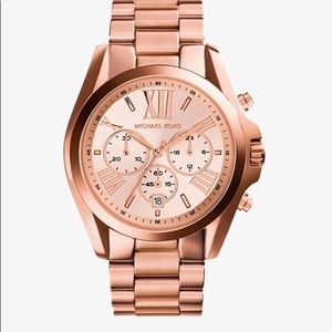 Michael Kors Rose Gold-Tone Watch