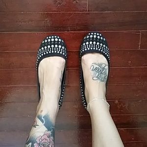 Steve Madden Black Flats ✨