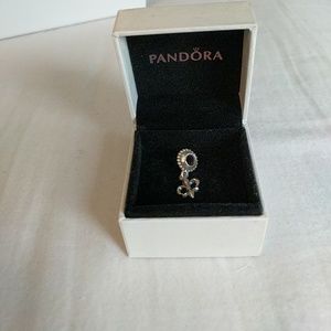 Authentic Pandora Fleur de Lis Charm