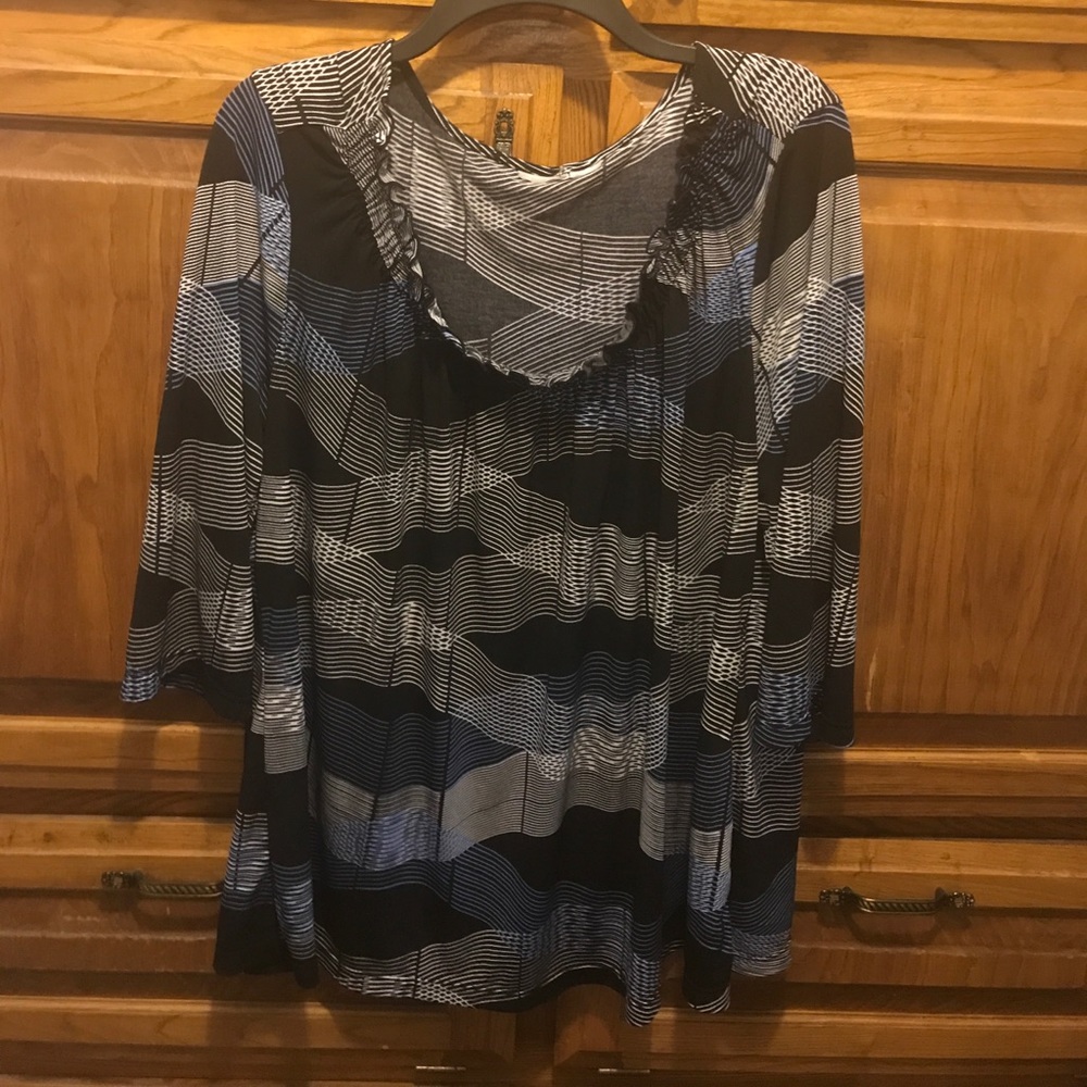 Knit blouse