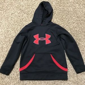 Under Armour hoodie.