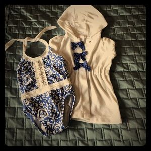 Janie & Jack swimsuit set