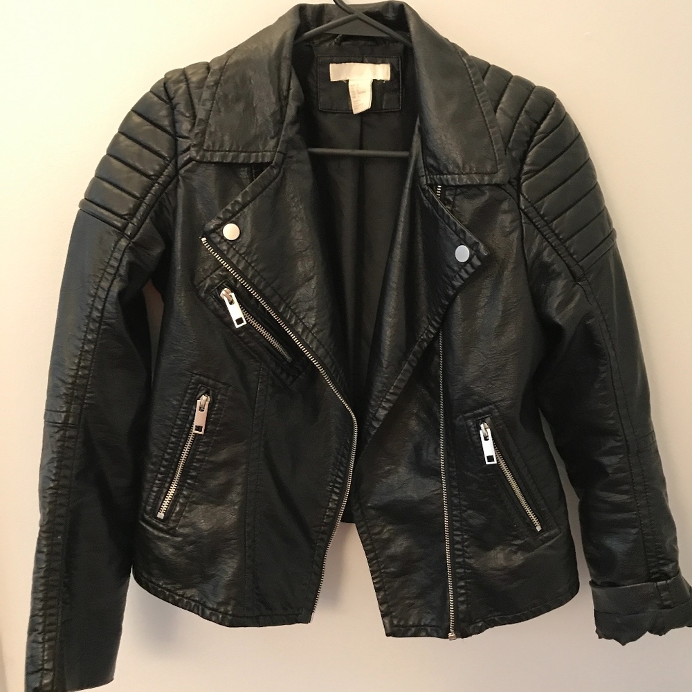 H&M Black Moto Jacket