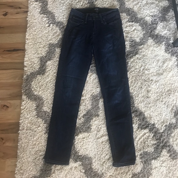 Paige Verdugo Crop Denim - Dark Wash - Picture 1 of 5