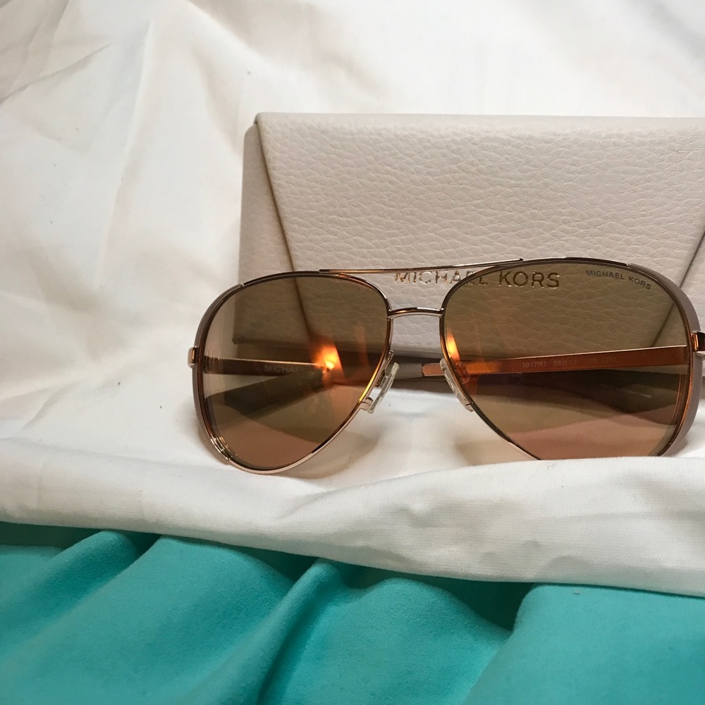 Authentic Michael Kors Aviator Sunglasses