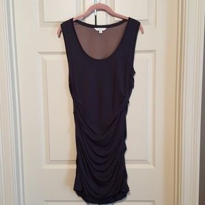 Cabi Tucked Tunic Stretch Mini Dress M new