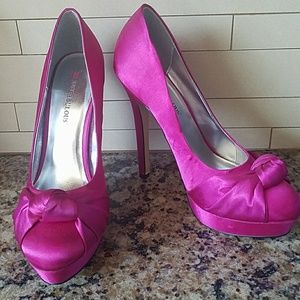 JUSTFAB platform pumps size 8