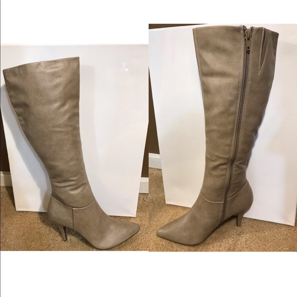 *NWOT* Tan Knee High Boots