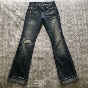 7 For All Mankind Distressed Jeans 26
