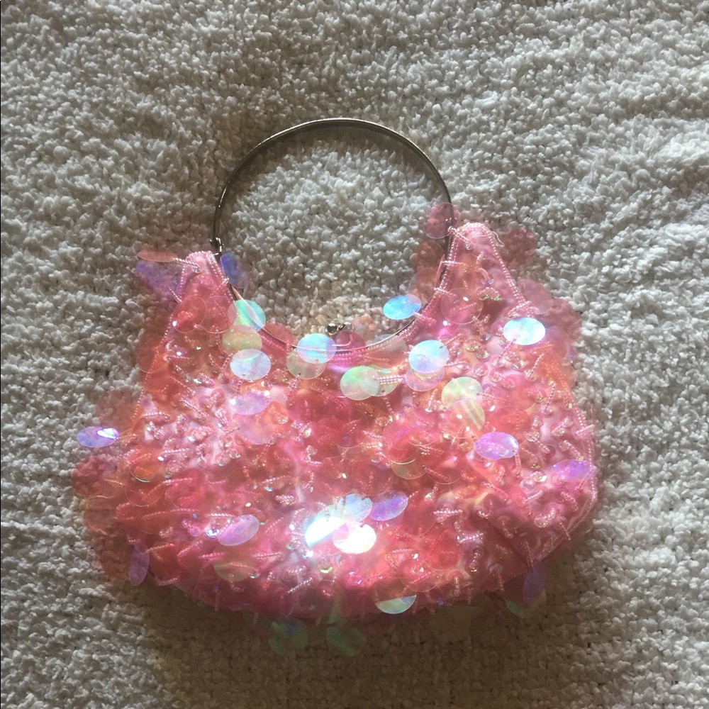 *SOLD* ALDO | Pink Sequin Purse