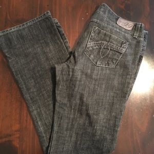 Designer boot cut jeans