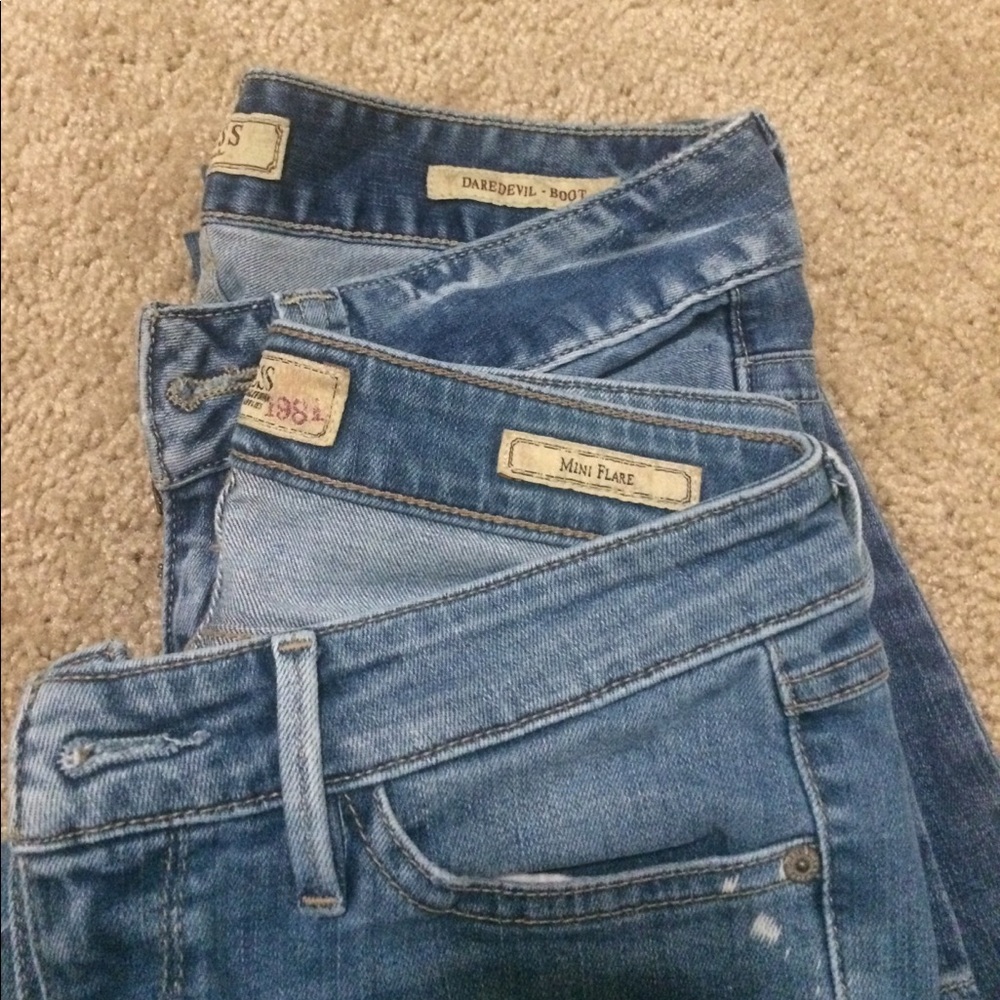 Size 25 Guess Jean bundle