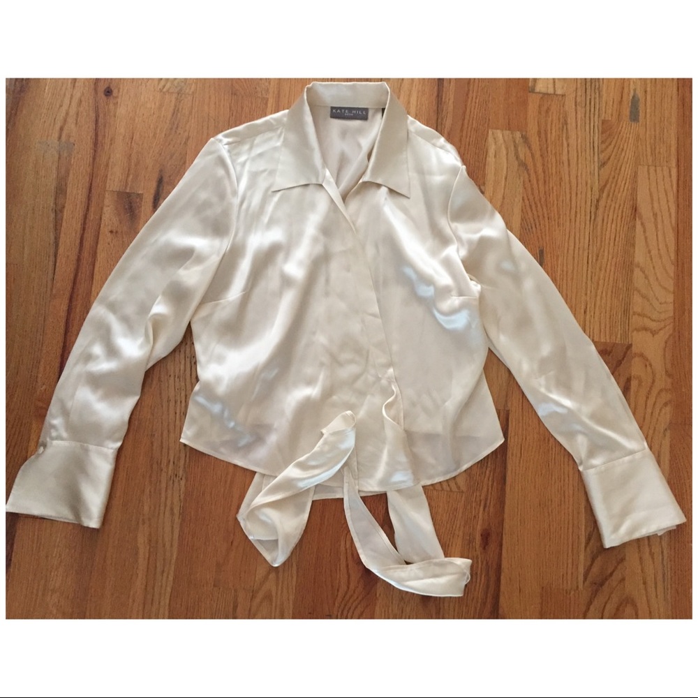 Beautiful Kate Hill silk top