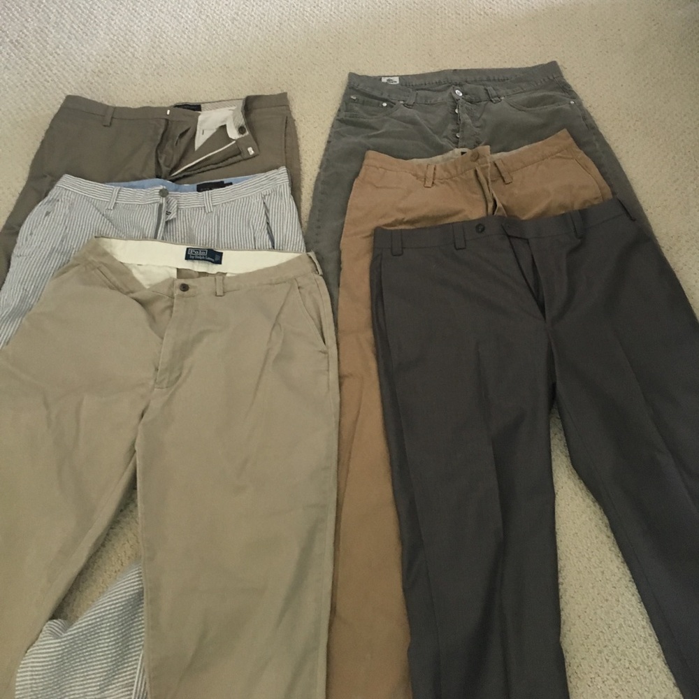 Lot of men's kackis/ work pants