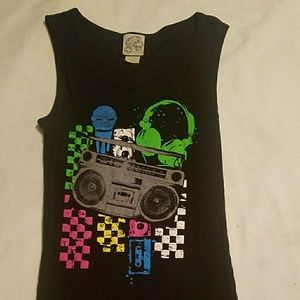 Music/Boombox Tank Top