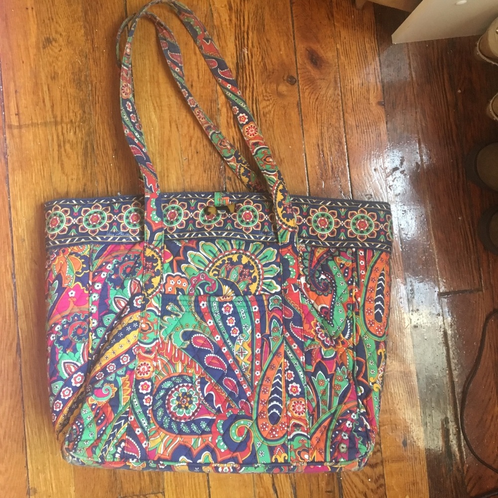 Blue quilted Vera Bradley