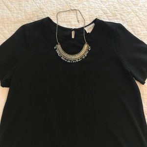 Beaded Crewneck Necklace