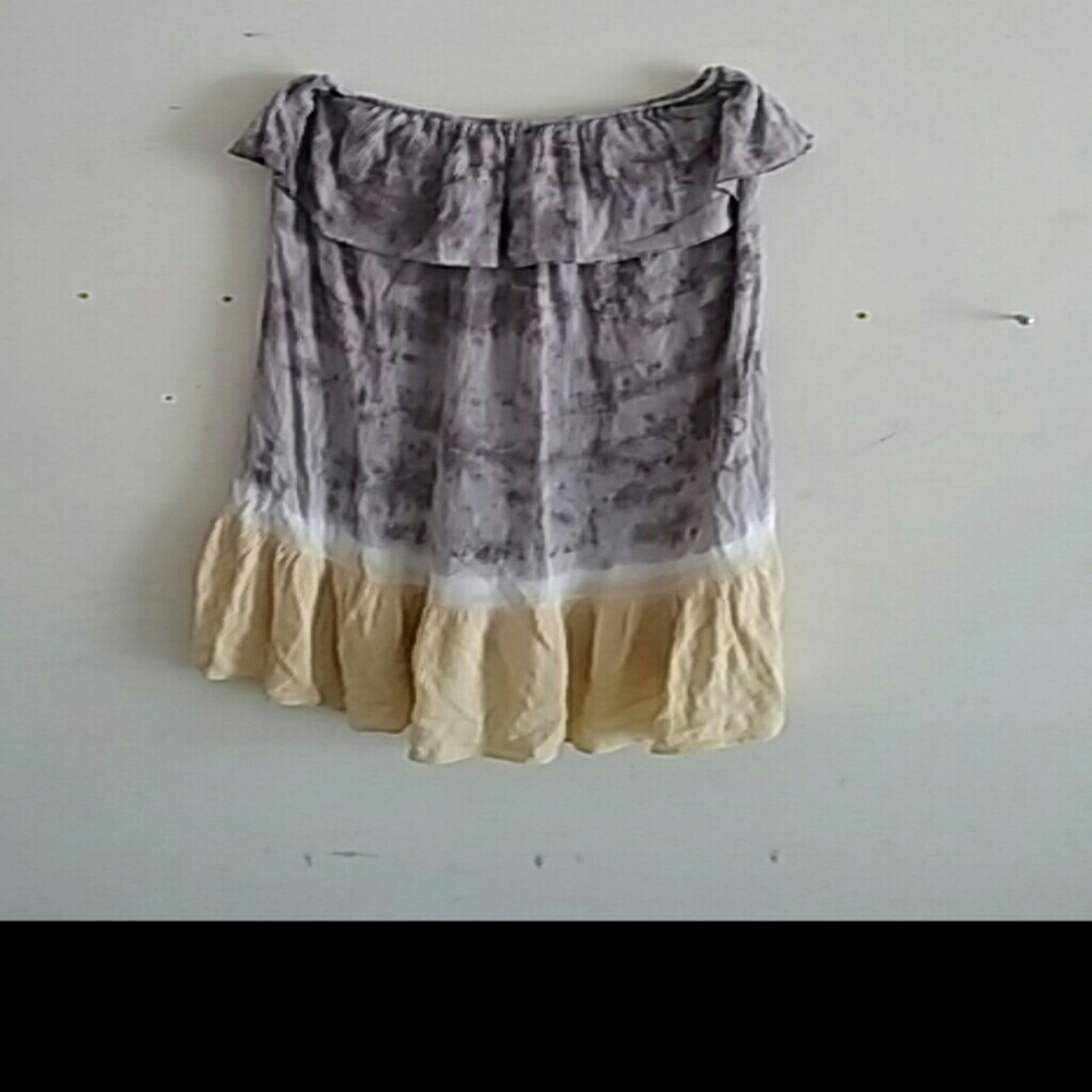 Tie-Dye Strapless Dress
Urban X beach coverup