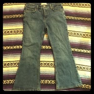Free People Cropped Jean - Size 27